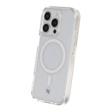 Rvelon iPhone 16 Pro Cover Glitter MagSafe Hvid