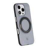Rvelon iPhone 16 Pro Cover Roterbart MagSafe Stativ Sort