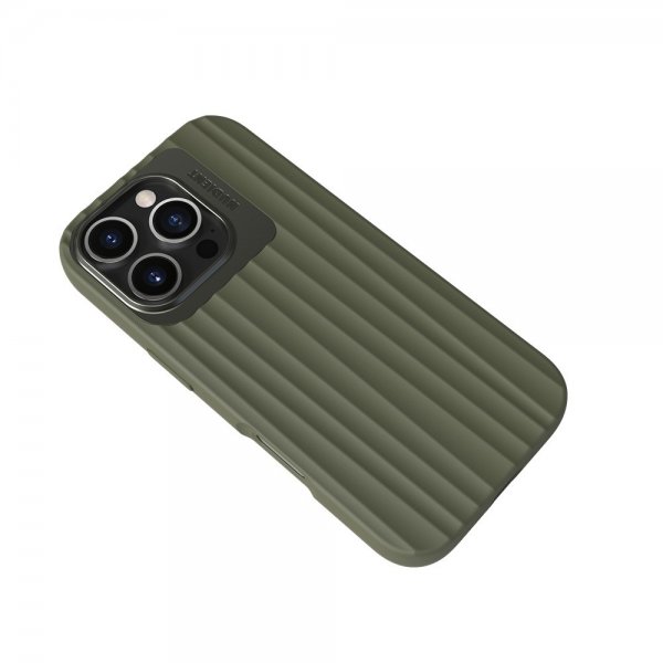 Nudient iPhone 16 Pro Cover Bold MagSafe Olive Green