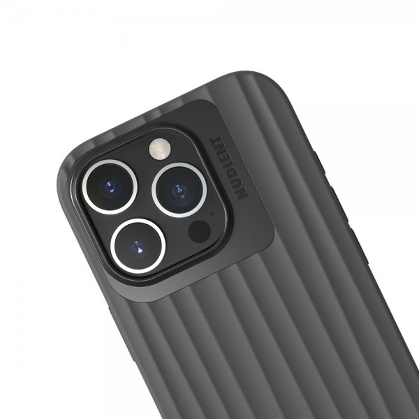 Nudient iPhone 16 Pro Cover Bold MagSafe Storm Black
