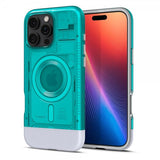 Spigen iPhone 16 Pro Cover Classic C1 MagFit Bondi Blue