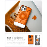 Spigen iPhone 16 Pro Cover Classic C1 MagFit Tangerine