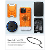Spigen iPhone 16 Pro Cover Classic C1 MagFit Tangerine