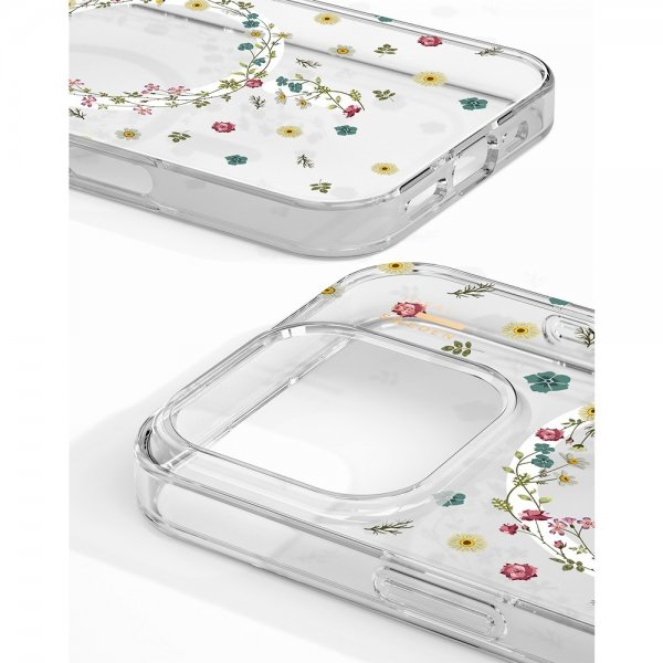 Ideal of Sweden iPhone 16 Pro Cover Clear Case MagSafe Petite Floral
