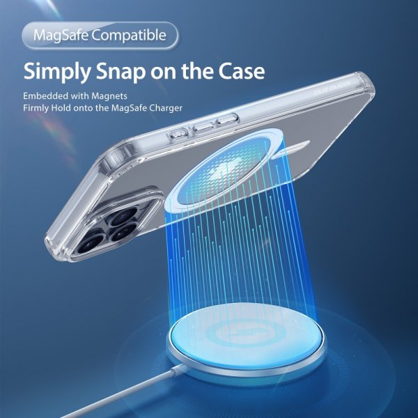 Dux Ducis iPhone 16 Pro Cover Clin Series MagSafe Transparent