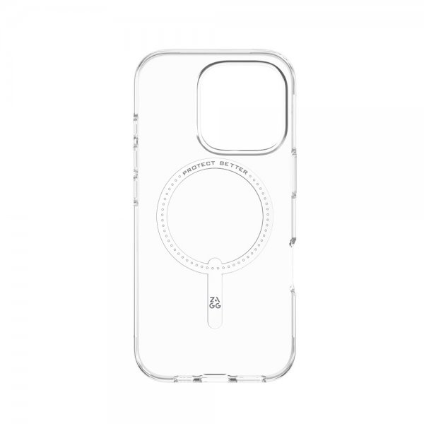 ZAGG iPhone 16 Pro Cover Crystal Palace Lite Snap Transparent
