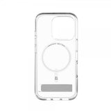 ZAGG iPhone 16 Pro Cover Crystal Palace Snap Kickstand Transparent