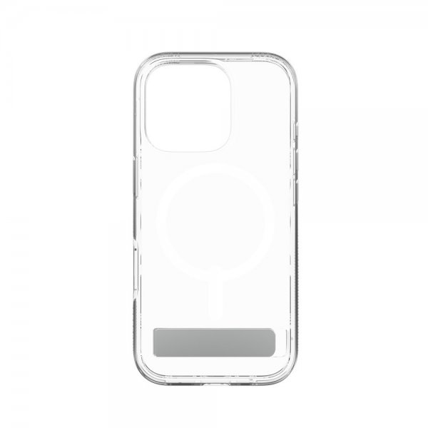 ZAGG iPhone 16 Pro Cover Crystal Palace Snap Kickstand Transparent