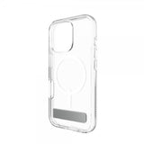 ZAGG iPhone 16 Pro Cover Crystal Palace Snap Kickstand Transparent