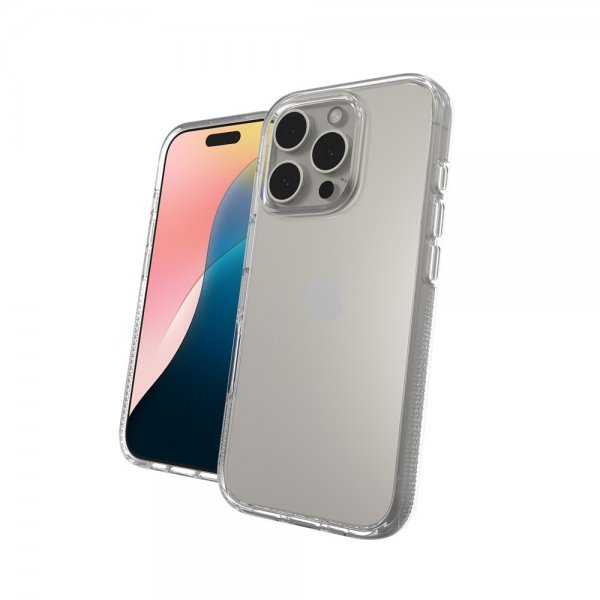 ZAGG iPhone 16 Pro Cover Crystal Palace Transparent