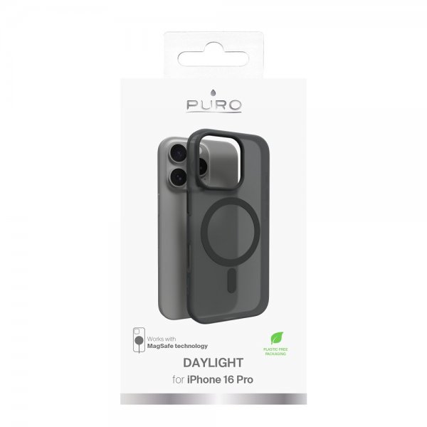 Puro iPhone 16 Pro Cover Daylight MagSafe Sort