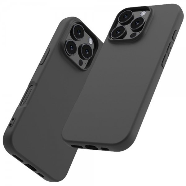Nordic Covers iPhone 16 Pro Cover Feather Series Raven Black