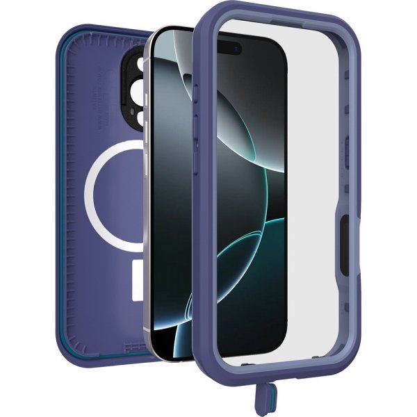 Otterbox iPhone 16 Pro Cover Fre MagSafe Denver Dusk Purple