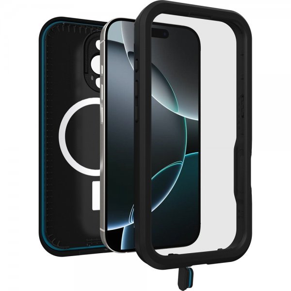 Otterbox iPhone 16 Pro Cover Fre MagSafe Sort