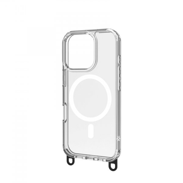 Celly iPhone 16 Pro Cover Freedom Necklace MagSafe Transparent