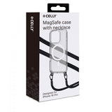 Celly iPhone 16 Pro Cover Freedom Necklace MagSafe Transparent