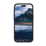 dbramante1928 iPhone 16 Pro Cover Iceland Ultra D3O MagSafe Kickstand Blå