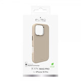 Puro iPhone 16 Pro Cover ICON Mag Pro Beige