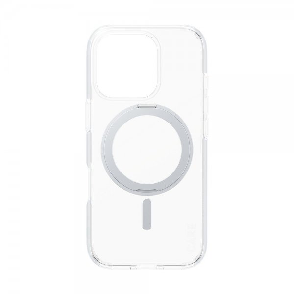 CARE by PanzerGlass iPhone 16 Pro Cover Kickstand MagSafe Sølv