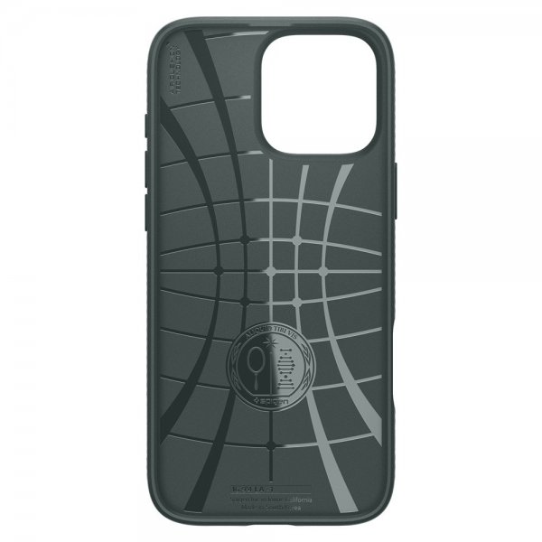Spigen iPhone 16 Pro Cover Liquid Air Abyss Green