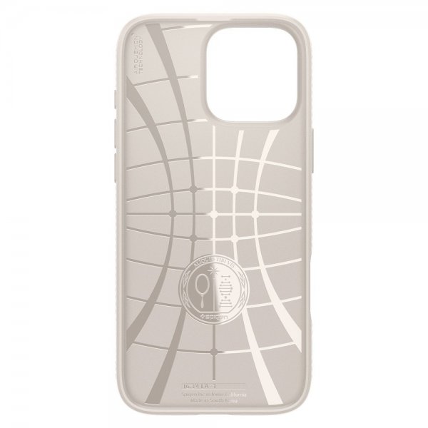 Spigen iPhone 16 Pro Cover Liquid Air Natural Titanium