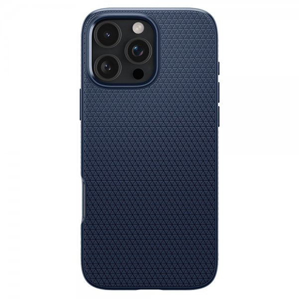 Spigen iPhone 16 Pro Cover Liquid Air Navy Blue
