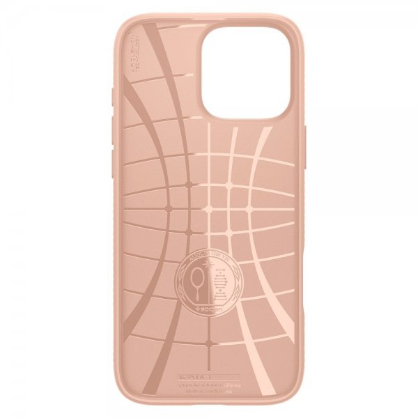 Spigen iPhone 16 Pro Cover Liquid Air Rose Titanium