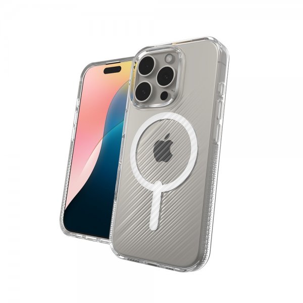 ZAGG iPhone 16 Pro Cover Luxe Snap Transparent