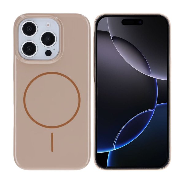iPhone 16 Pro Cover TPU MagSafe Blank Guld