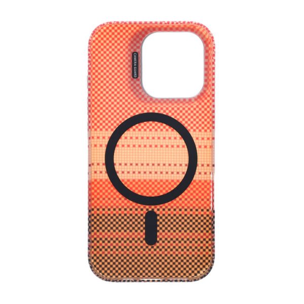 iPhone 16 Pro Cover Udklappeligt Stander MagSafe Orange
