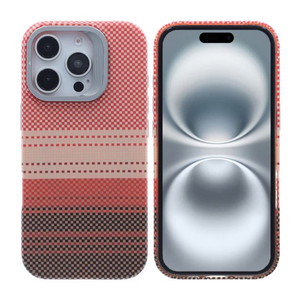 iPhone 16 Pro Cover Udklappeligt Stander MagSafe Orange