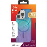 ZAGG iPhone 16 Pro Cover Milan Snap Deep Aurora