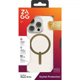 ZAGG iPhone 16 Pro Cover Milan Snap Guld Glitter