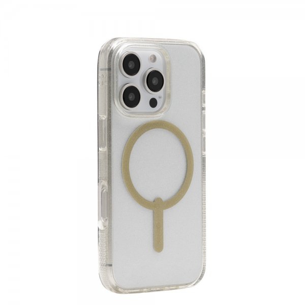 ZAGG iPhone 16 Pro Cover Milan Snap Guld Glitter