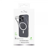 Puro iPhone 16 Pro Cover Nude Mag Transparent