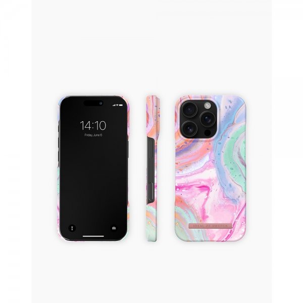 Ideal of Sweden iPhone 16 Pro Cover Printed Case MagSafe Pastel Marble