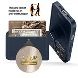 Dux Ducis iPhone 16 Pro Cover Rafi II Series MagSafe Blå