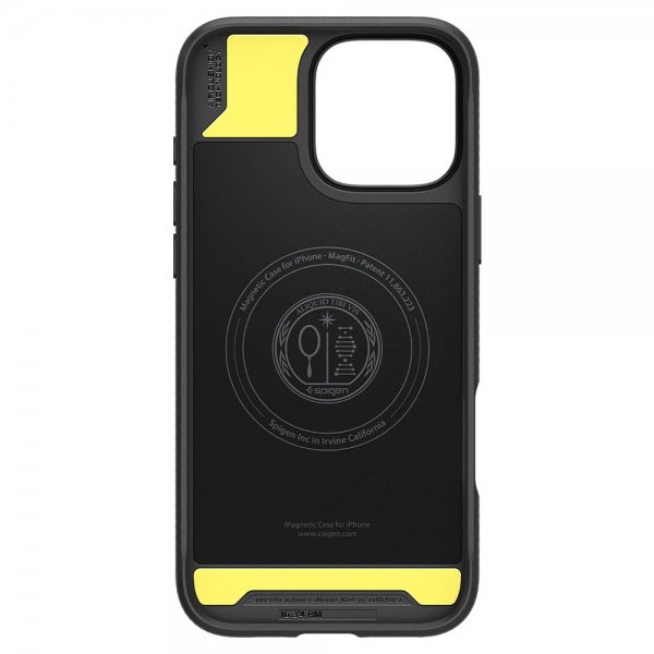 Spigen iPhone 16 Pro Cover Rugged Armor MagFit Mat Sort