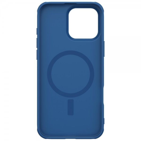 Nillkin iPhone 16 Pro Cover Super Frosted Shield Pro MagSafe Blå