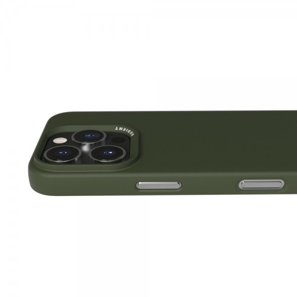 Nudient iPhone 16 Pro Cover Tyndt Cover MagSafe Pine Green