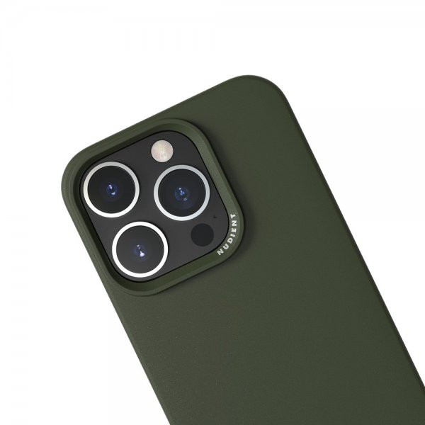 Nudient iPhone 16 Pro Cover Tyndt Cover MagSafe Pine Green