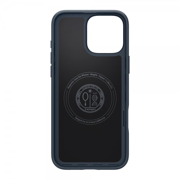Spigen iPhone 16 Pro Cover Thin Fit MagFit Metal Slate