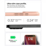 Spigen iPhone 16 Pro Cover Thin Fit MagFit Rose Titanium