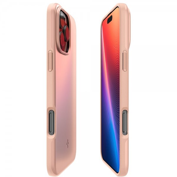 Spigen iPhone 16 Pro Cover Thin Fit MagFit Rose Titanium