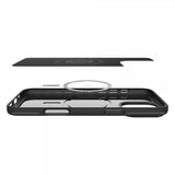 Spigen iPhone 16 Pro Cover Thin Fit MagFit Sort