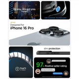 Spigen iPhone 16 Pro Cover Thin Fit MagFit Sort
