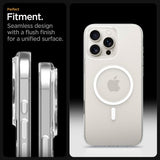 Spigen iPhone 16 Pro Cover Thin Fit T MagFit Clear White