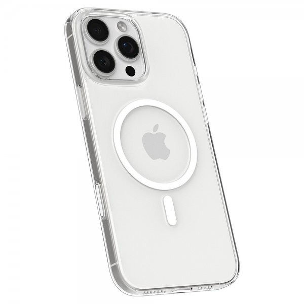 Spigen iPhone 16 Pro Cover Thin Fit T MagFit Clear White