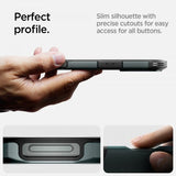 Spigen iPhone 16 Pro Cover Tough Armor MagFit Abyss Green