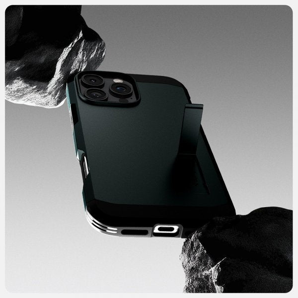 Spigen iPhone 16 Pro Cover Tough Armor MagFit Abyss Green